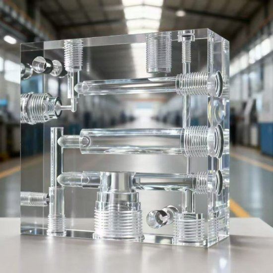 CNC acrylic quality control, precision custom CNC machining service