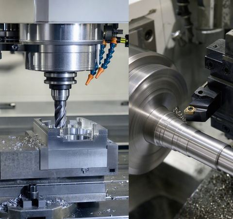 CNC Milling vs CNC Turning: What’s the Difference?